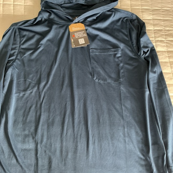 NWT American Outdoorsman Men's SZ XL Long Sleeve Hooded Sun Protection Tee Shirt - Picture 5 of 10